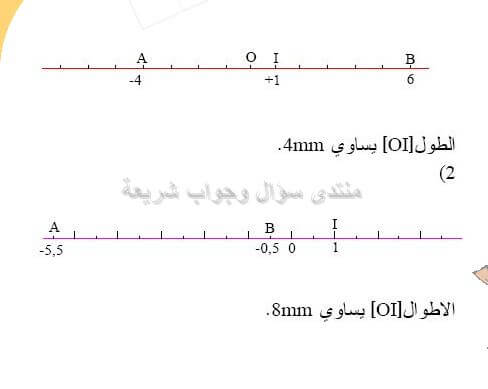 حل تمرين 33 ص 55 رياضيات 2 متوسط