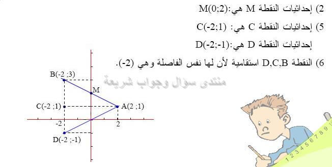 حل تمرين 36 ص 55 رياضيات 2 متوسط