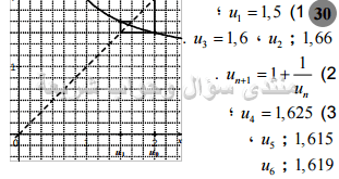 حل تمرين 30 ص 168 رياضيات 2 ثانوي