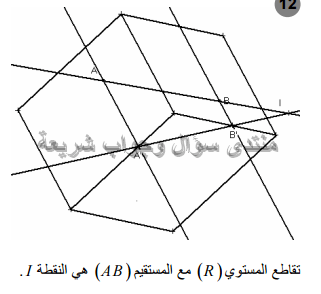 حل تمرين 12 ص 254 رياضيات 2 ثانوي