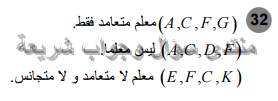 حل تمرين 32 ص 257 رياضيات 2 ثانوي