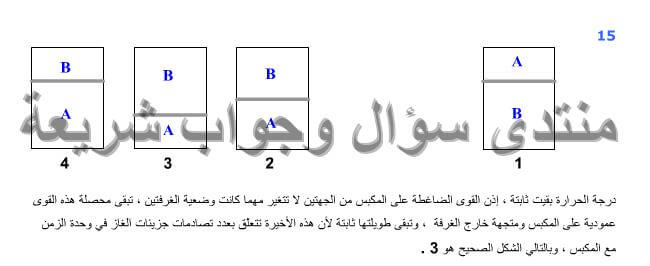 حل تمرين 15 ص 257 فيزياء 2 ثانوي